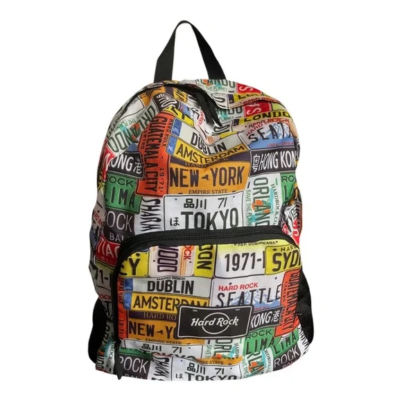 Hard Rock Cities backpack Your new favourite limited edition backpacks have just  main image 2